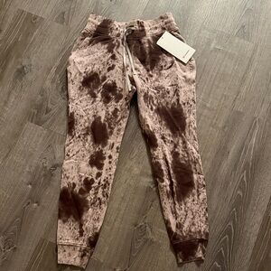 lululemon athletica Kids Brown Tie-Dye Joggers
